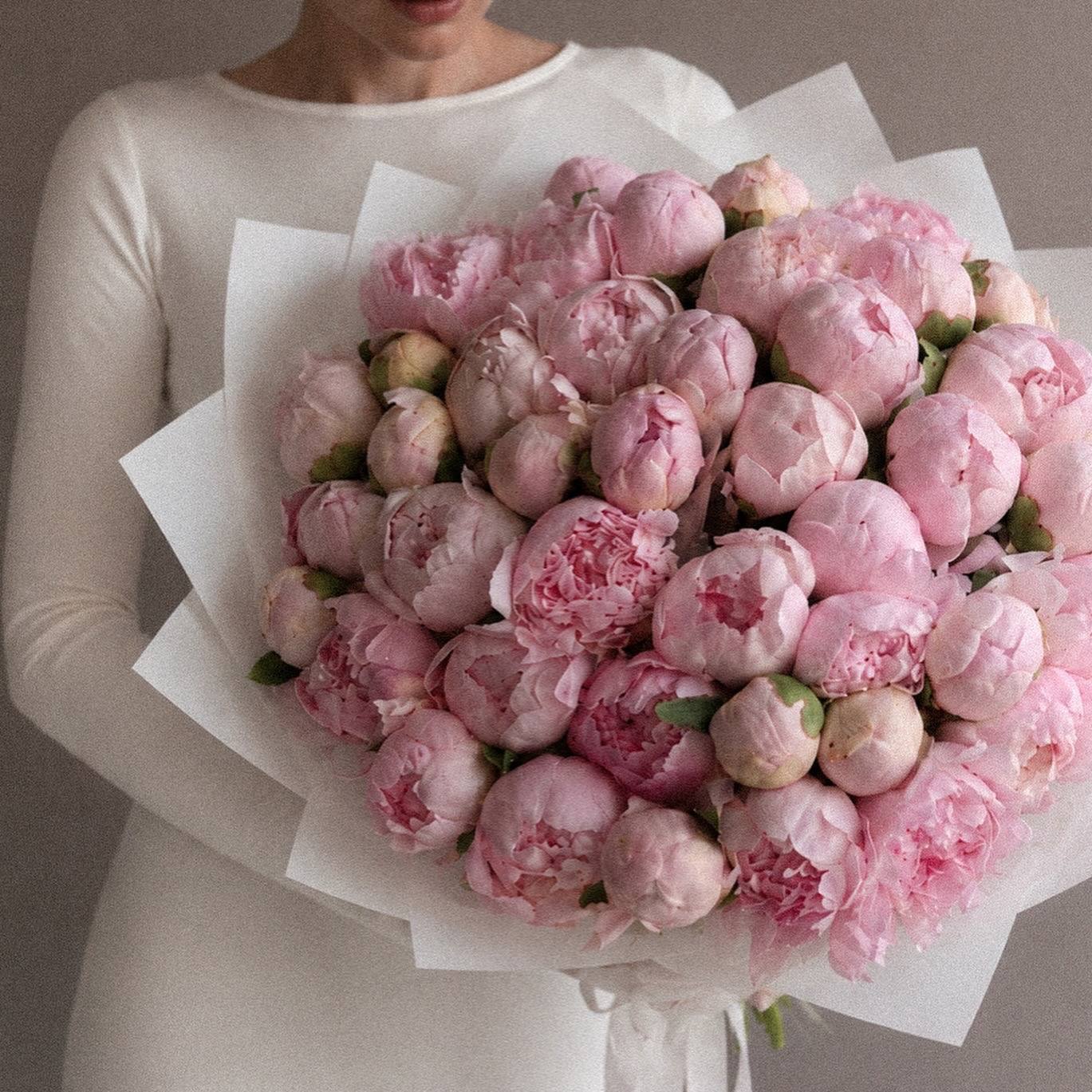 Peonies — luxury pink peony bouquet by Maison Bloom, Bali