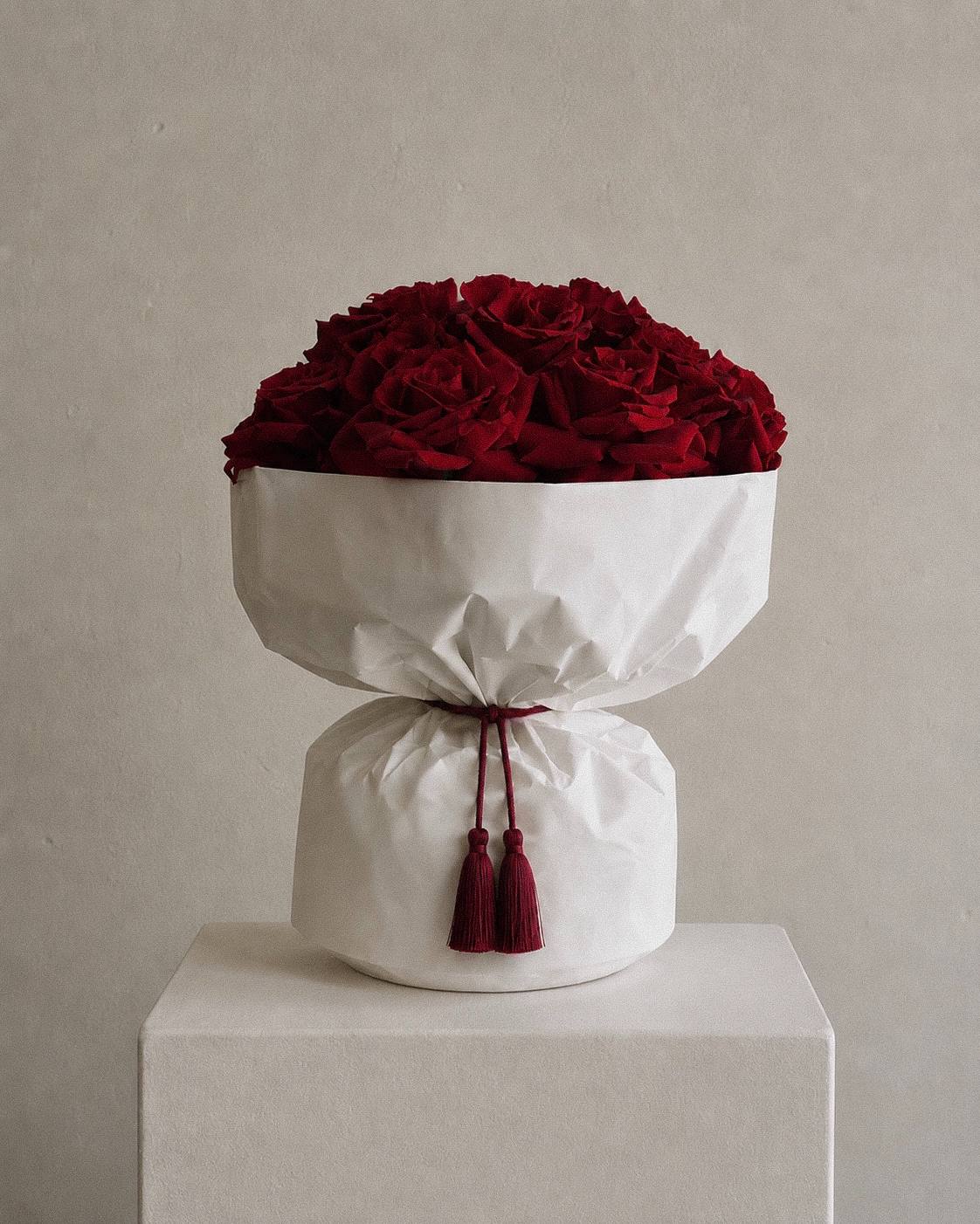Red Roses — classic red rose bouquet by Maison Bloom, Bali
